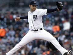 tigers pitcher sanchez strikes out 17 in shutout